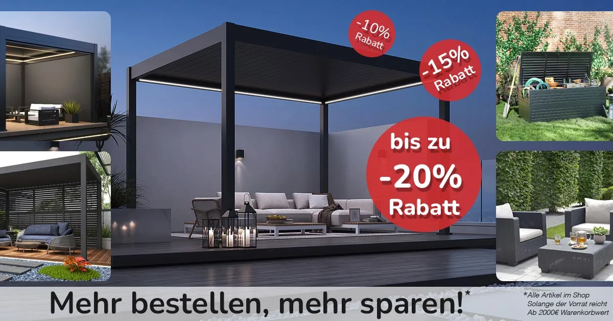 Jetzt fliegen die Rabatte – bis zu 20 % auf alles !
