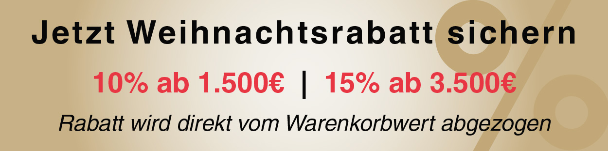 Jetzt sparen: Weihnachtsaktion 2025
