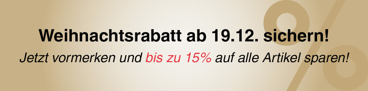Jetzt vormerken: Weihnachtsaktion 2025