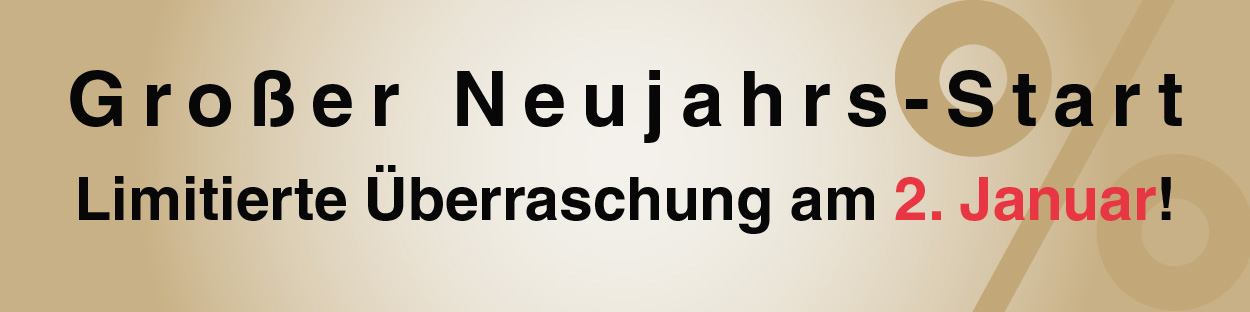 Großer Neujahrs-Start: Limitierte Überraschung am 2. Januar