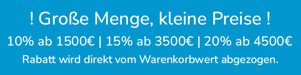 bis zu 20% Rabatt auf alle Artikel im Shop!